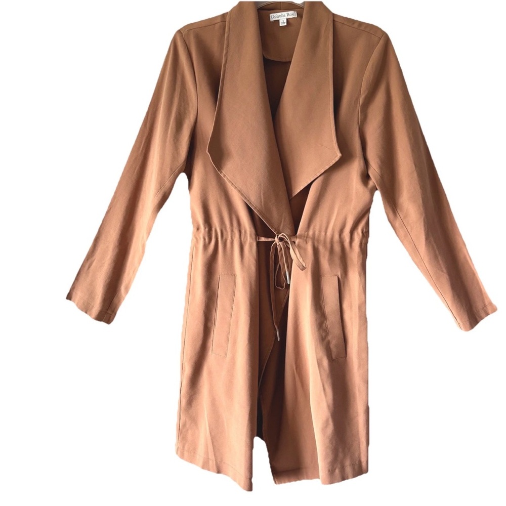 Ophelia Roe Tan Trench Coat size S